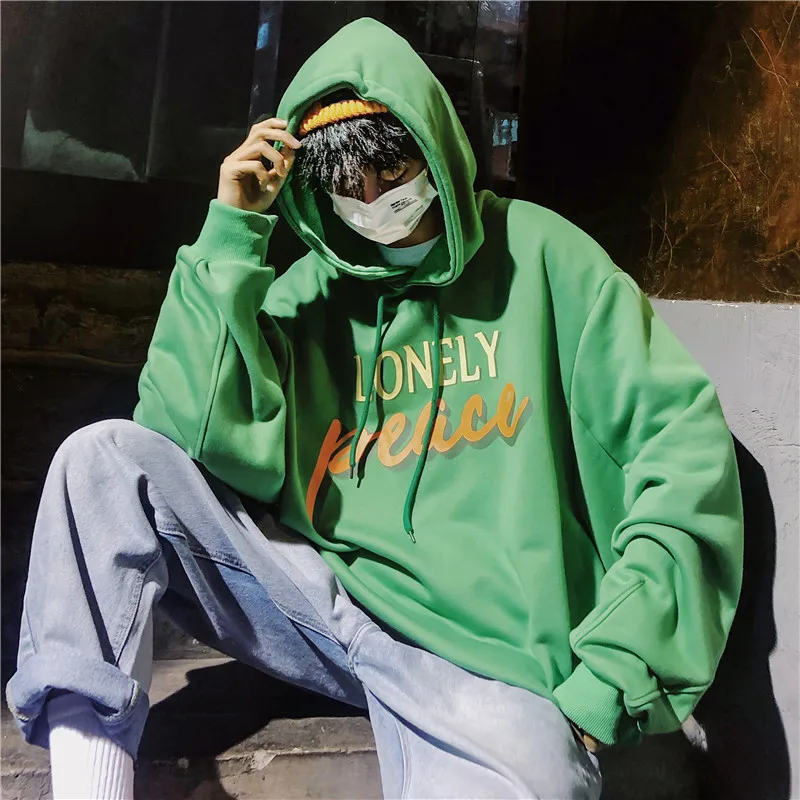 

2019 hoodie men Even Hat Printing Tracksuit Long Sleeve Black Sweatshirt Hooded Hoody Pullovers Plus Size