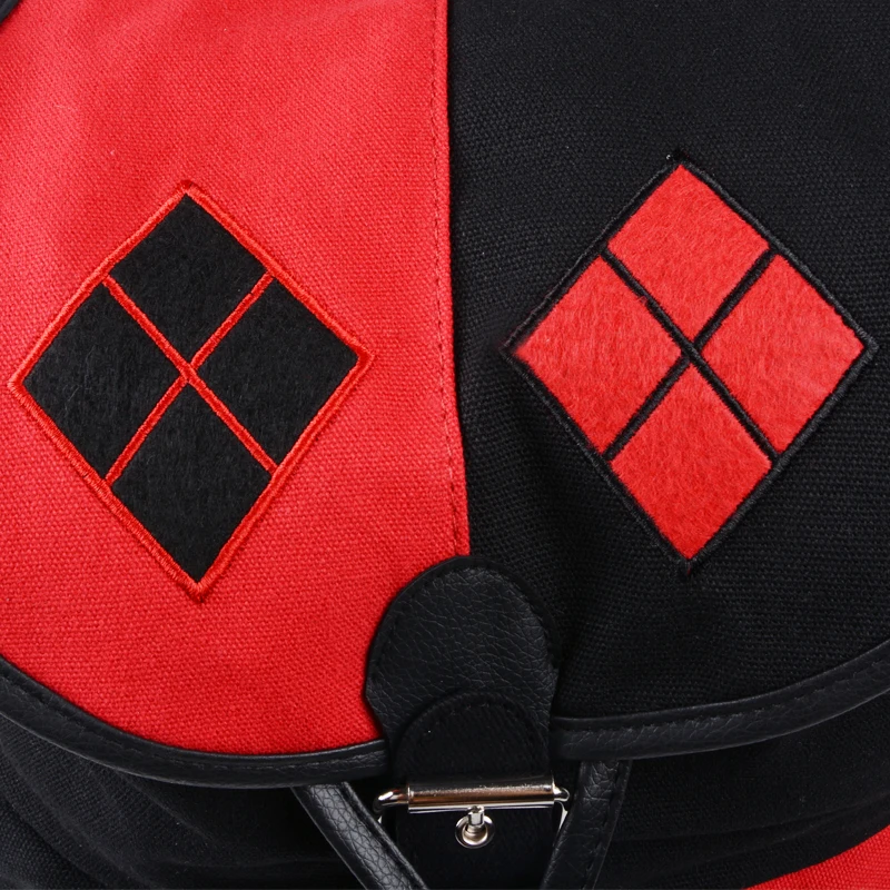 Free Shipping Official Dc Comics Harley Quinn Knapsack Backpack School Bag For Birthday Gift