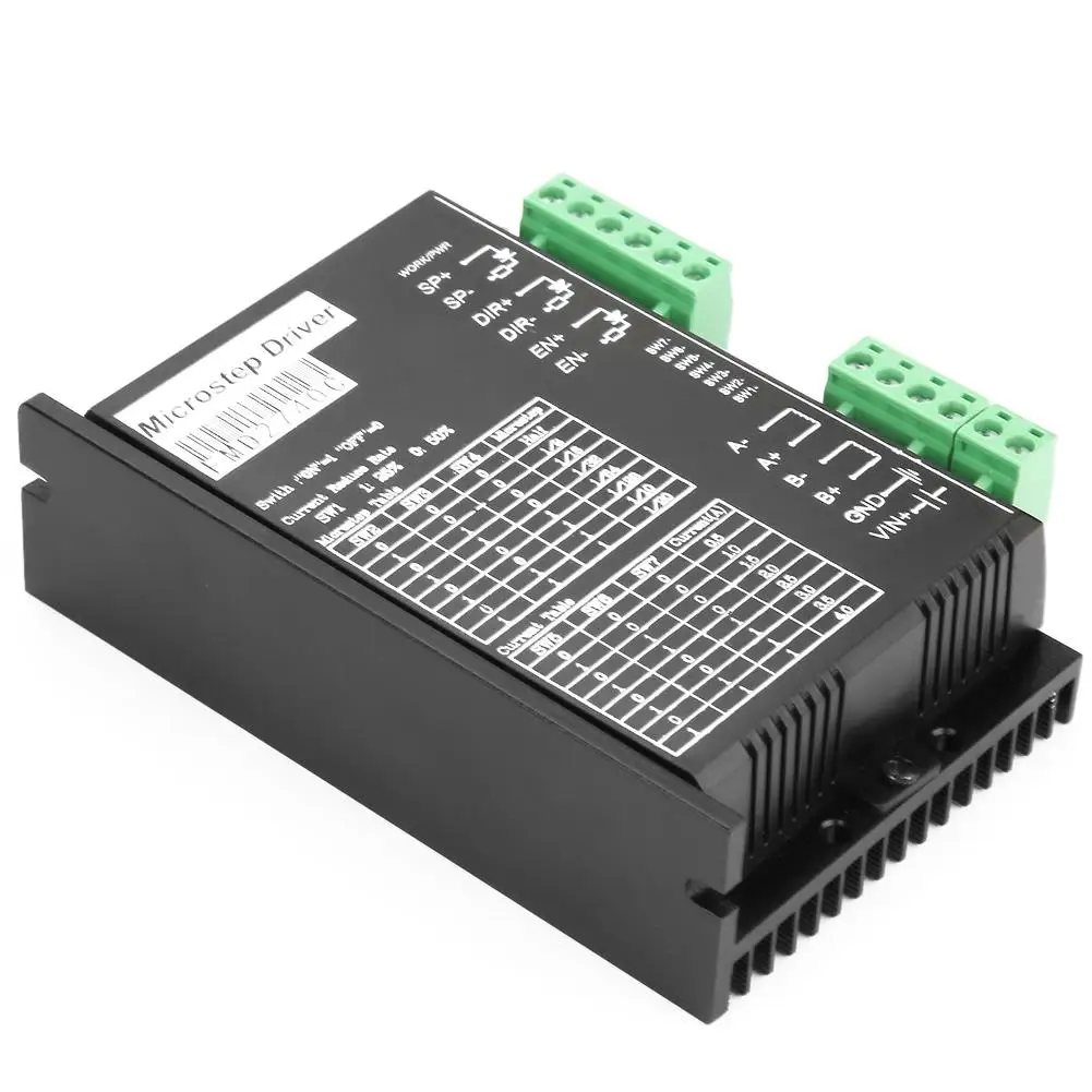 Новый FMD2740C CNC 2 фазный шаговый двигатель драйвер 50VDC 4A 128 Microstep высокое