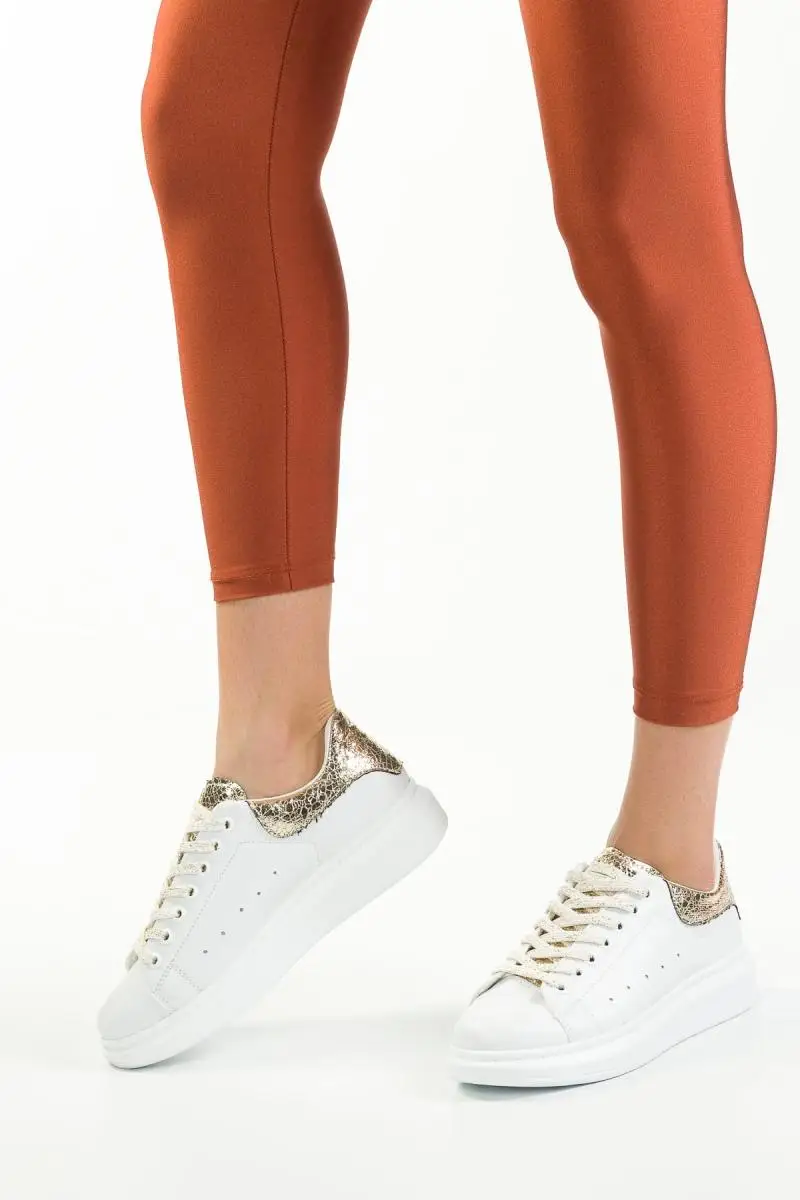 

SOHO White Gold Women Sneaker 12810