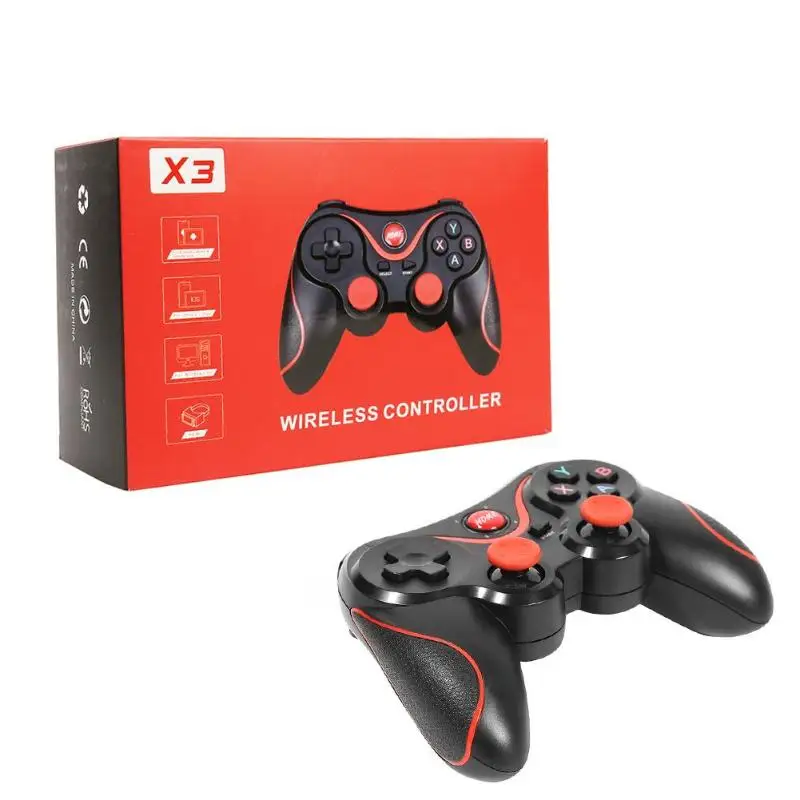  X3 Wireless Bluetooth 3.0 Gamepad Remote Control Joystick PC Game Controller For iOS Android Phone 