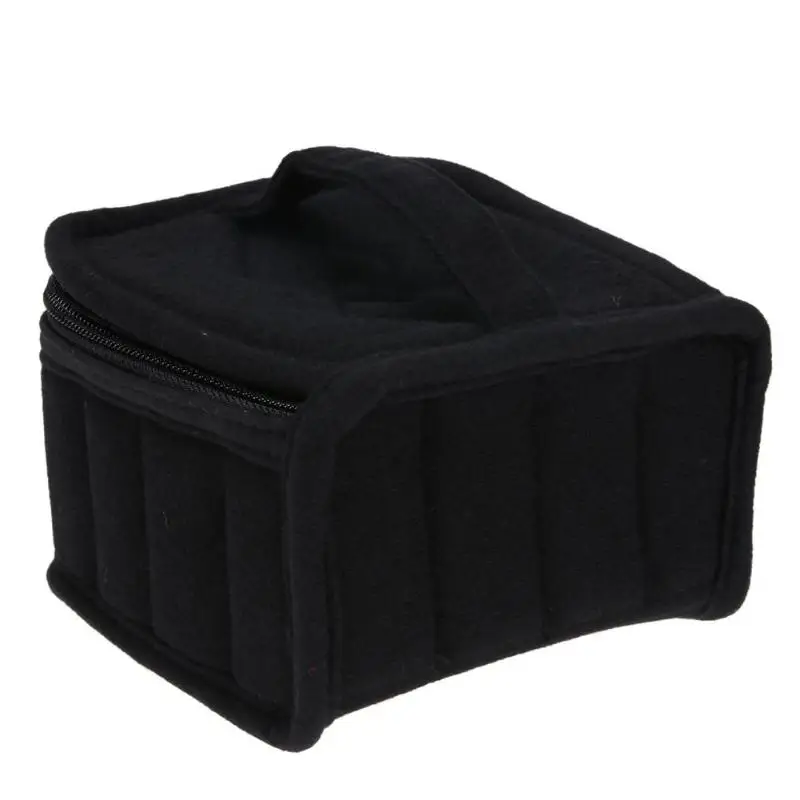 

16 Bottle Essential Oil Carrying Holder Case Women Hands Cosmetic Bag Black Red Pink Rose Red Organizer Clean Convenient