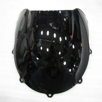 

For 1996-1999 97 98 Suzuki GSXR GSX-R 600 750 gsxr600 gsxr750 Windshield Black Screen Double bubble Motorcycle Bike