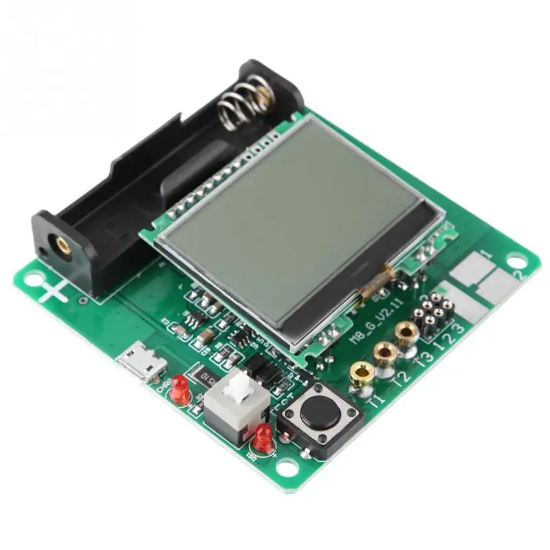 Тестер транзисторов Mega328 ЖК дисплей тестер диодный Триод LCR метр ESR PNP NPN MOSFET