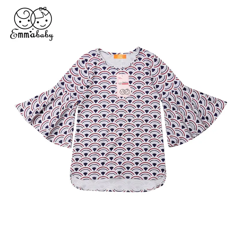Toddler Baby Girl Dress Kid Clothes Fish Scale Outfit Bell Sleeve Party Tutu Dresses Children Costume | Детская одежда и обувь