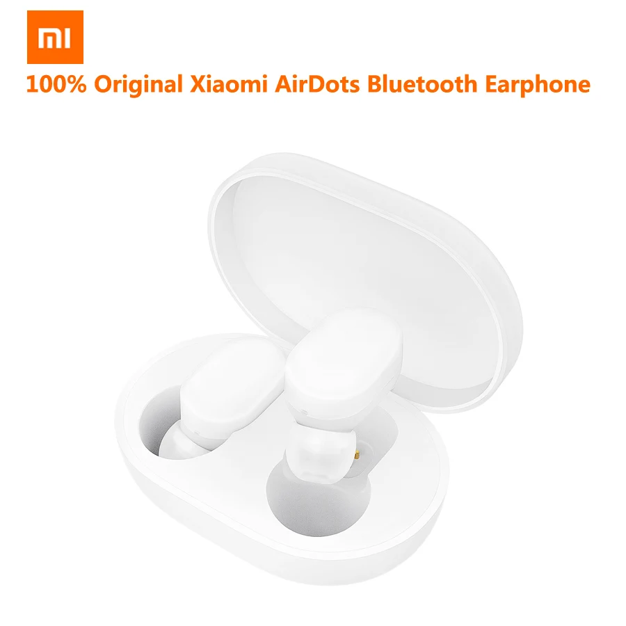 

Xiaomi AirDots tws Bluetooth Earphone Youth Version Stereo MI Mini Wireless Earphones Handsfree Headset Mic Earbuds ChargingDock
