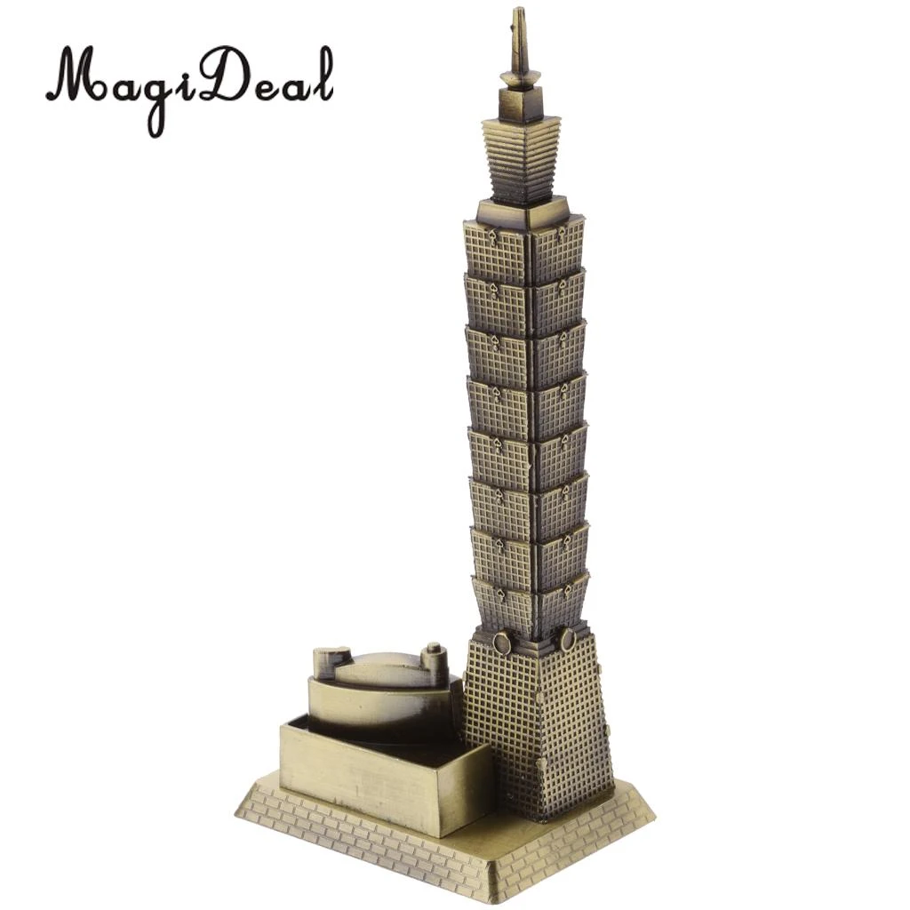 MagiDeal Taipei 101 Tower Gebäude Architektur Modell derTaiwan Haus Dekoration Ornament MagiDeal Taipei 101 Tower Gebäude Architektur Modell derTaiwan Haus Dekoration Ornament