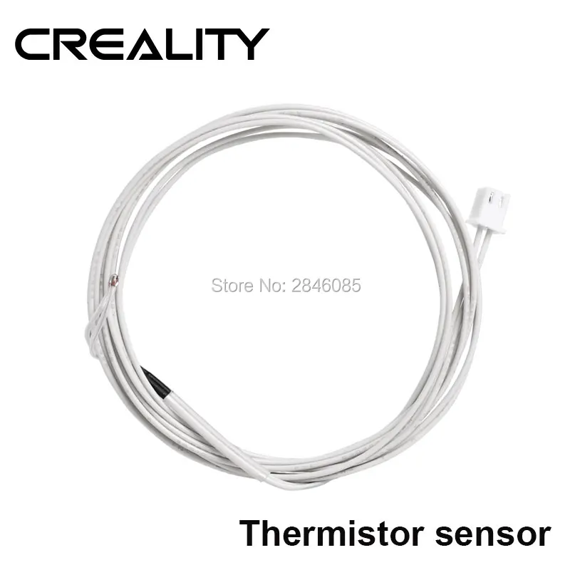 

5PCS/Lot 100K ohm NTC 3950FB Thermistors with cable Temperature Sensor RepRap Extruder for Creality 3D Printer Mend Hot bed