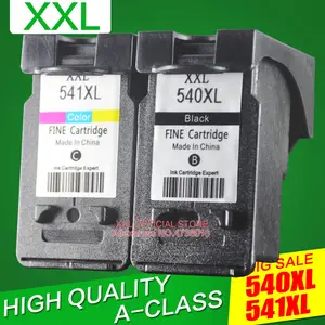 Ink Cartridge 540XL 541XL Ink Cartridges Black and Color Combo Pack High  Yield Replacement for Canon MG2150 MG2250 3150 MG3250 MG4150 MG4250 MX375