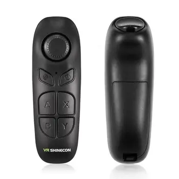 

VR Shinecon Bluetooth 4.0 Mini Wireless VR Glasses Remote Controller Joystick Gamepad For iOS Android Game For iPhone VR Glasses