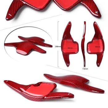 

Carbon Fiber Steering Wheel Extension Paddle Shift for BMW 2/6/X1/5 GT Series 2014-2017 & 3 4 Z4 2013-2017 & 7 13-15 & X4 13-16