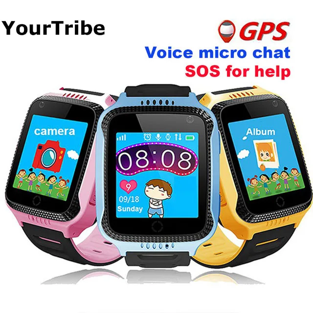 Q529 умные часы gps трекер детские фонарик камера Сенсорный экран SOS расположение
