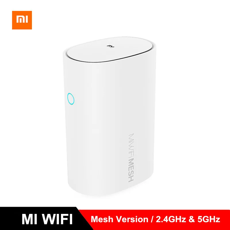 

2019 2pcs Xiaomi Mi WiFi Mesh Router 2.4GHz 5GHz High Speed 4 Core CPU 256MB Gigabit Power Max 3 Repeater Smart Network Version