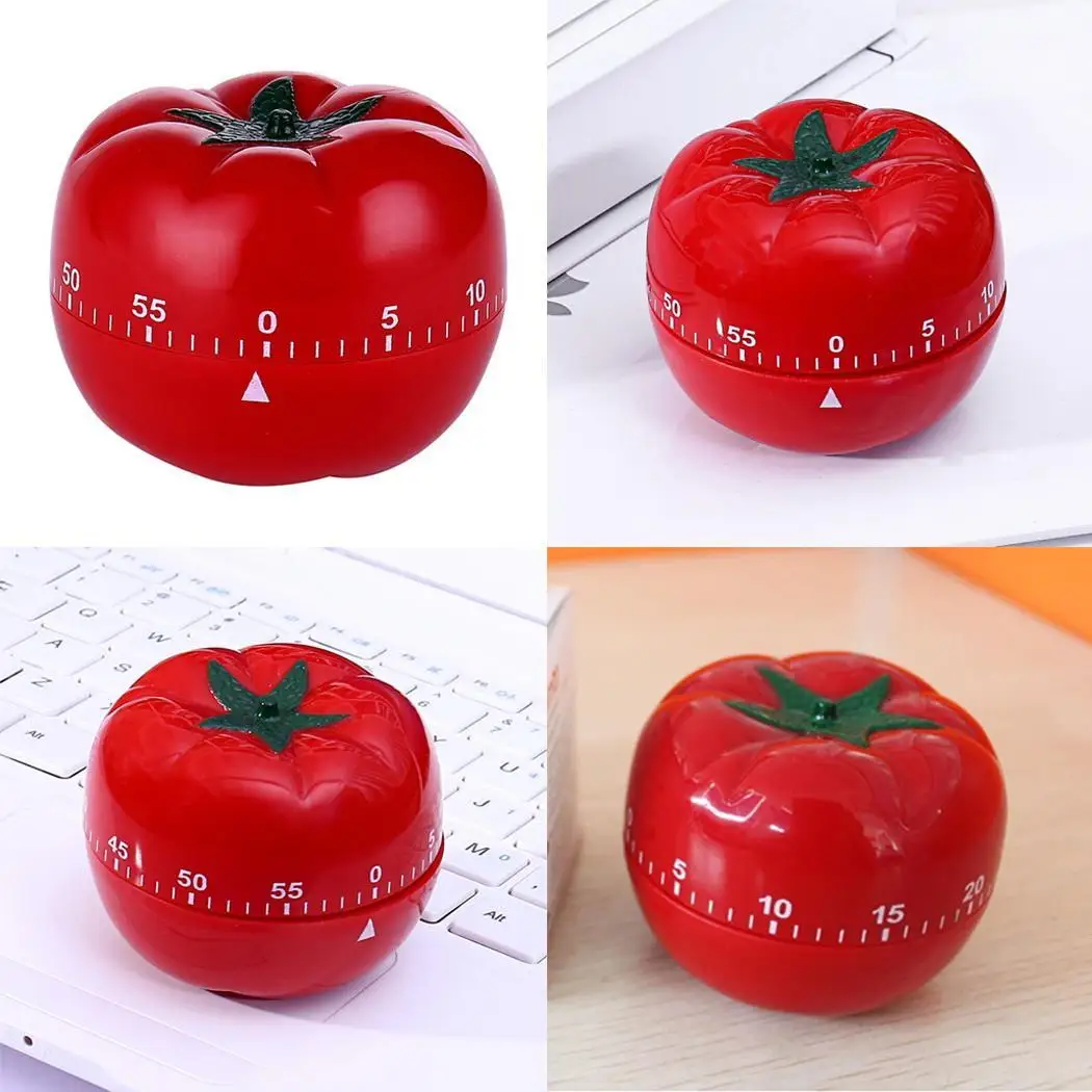 

Timer Countdown Red Countdown 1-60min Kitchen Tomato Cooking Degree 360 Mechanical 41g