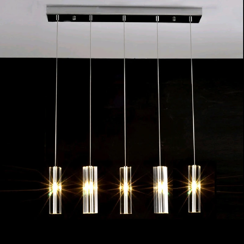 Подвесная Светодиодная лампа для столовой современный кухонный светильник