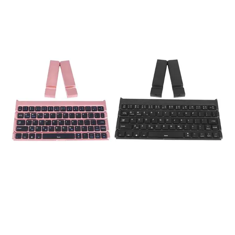 

Wireless Foldable Bluetooth Keyboard Mini 64 Key Keypad for Tablet Laptop