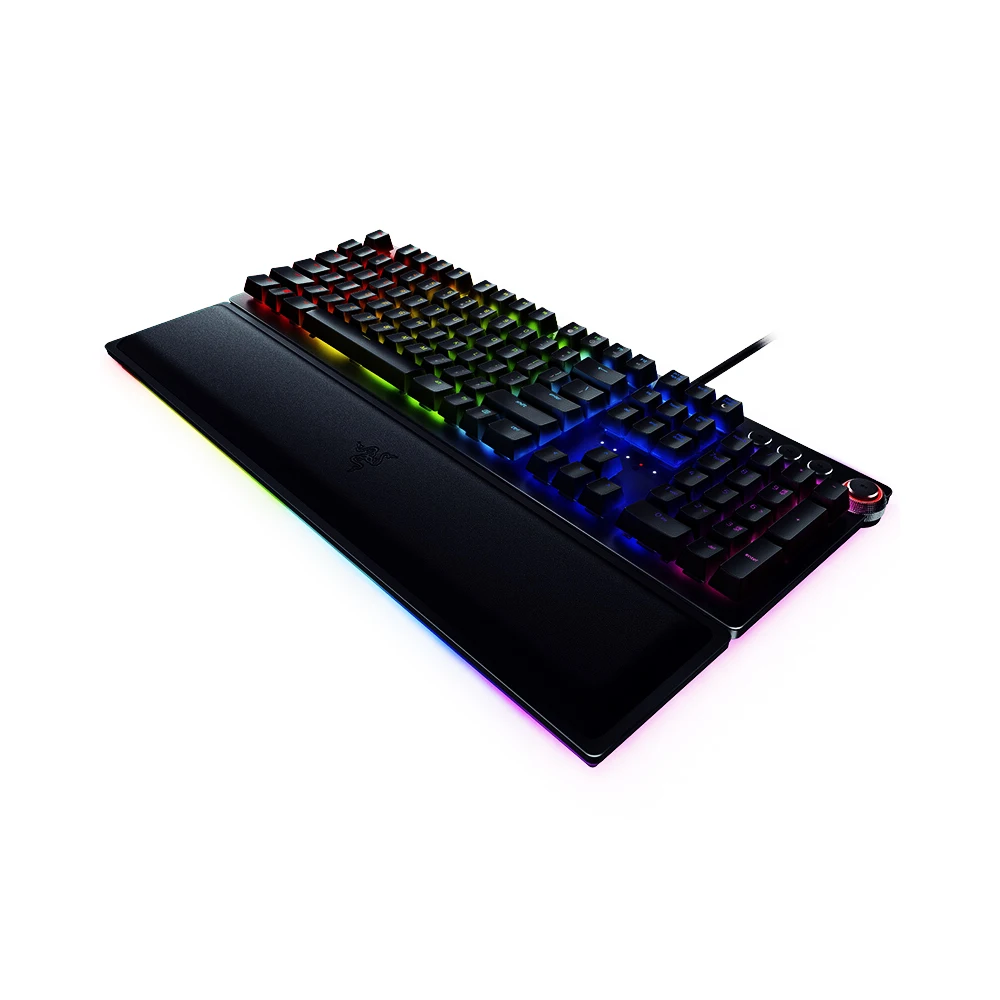 Razer Huntsman Elite Проводная игровая клавиатура Механическая игровая клавиатура RGB подсветка Тактильные переключатели эргономичный дизайн для ПК