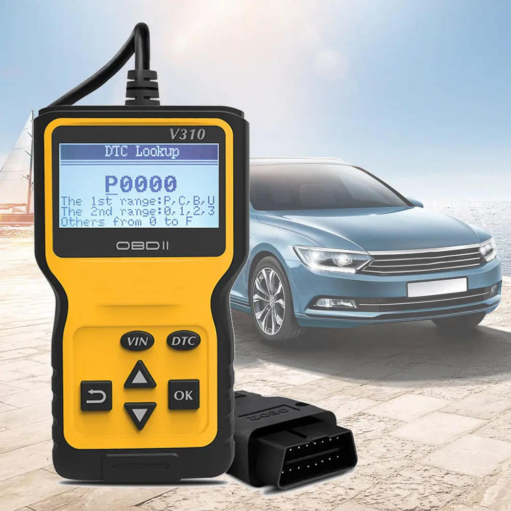 Универсальный автомобильный считыватель кодов OBD2 Автомобильный анализатор