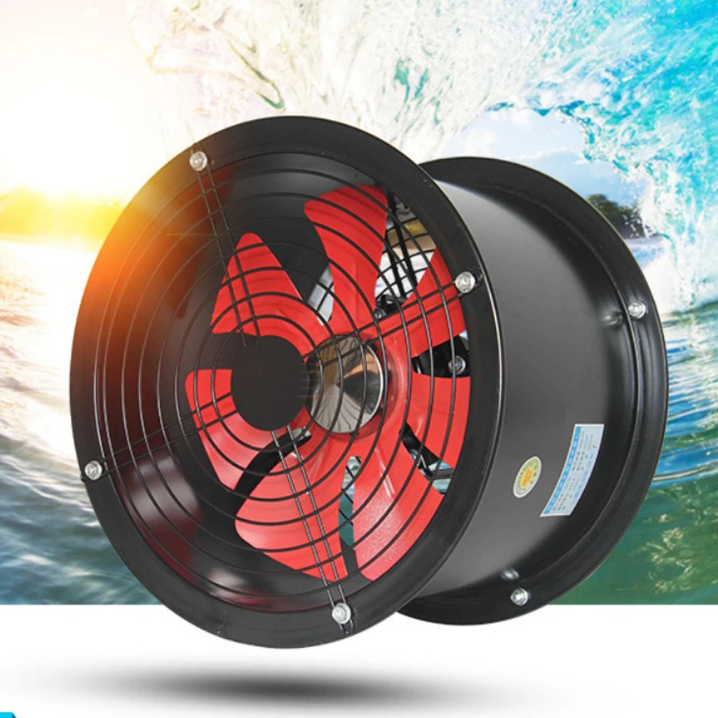 

Industrial Extractor Window Cool Unit HVAC System Ventilator Exhaust Airflow Air Blower Booster for Kitchen Bathroom