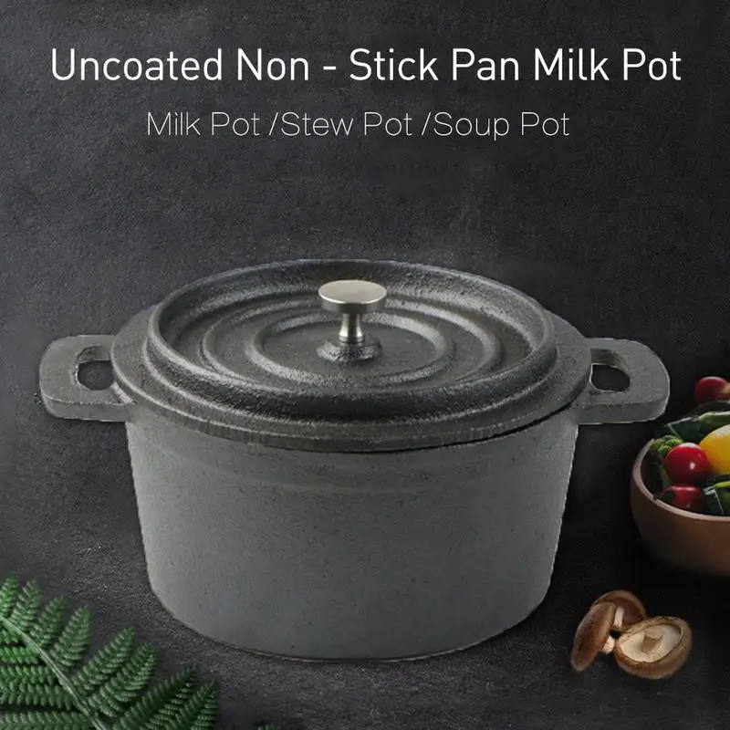 

Milk Pot Stew Pot Soup Pot Uncoated Non - Stick Pan Milk Pot Kitchen Cook Tool