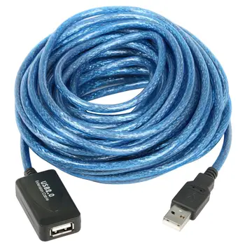 

Active USB 10m extension cable repeater - high speed - compatible USB 2.0 and USB 1.1