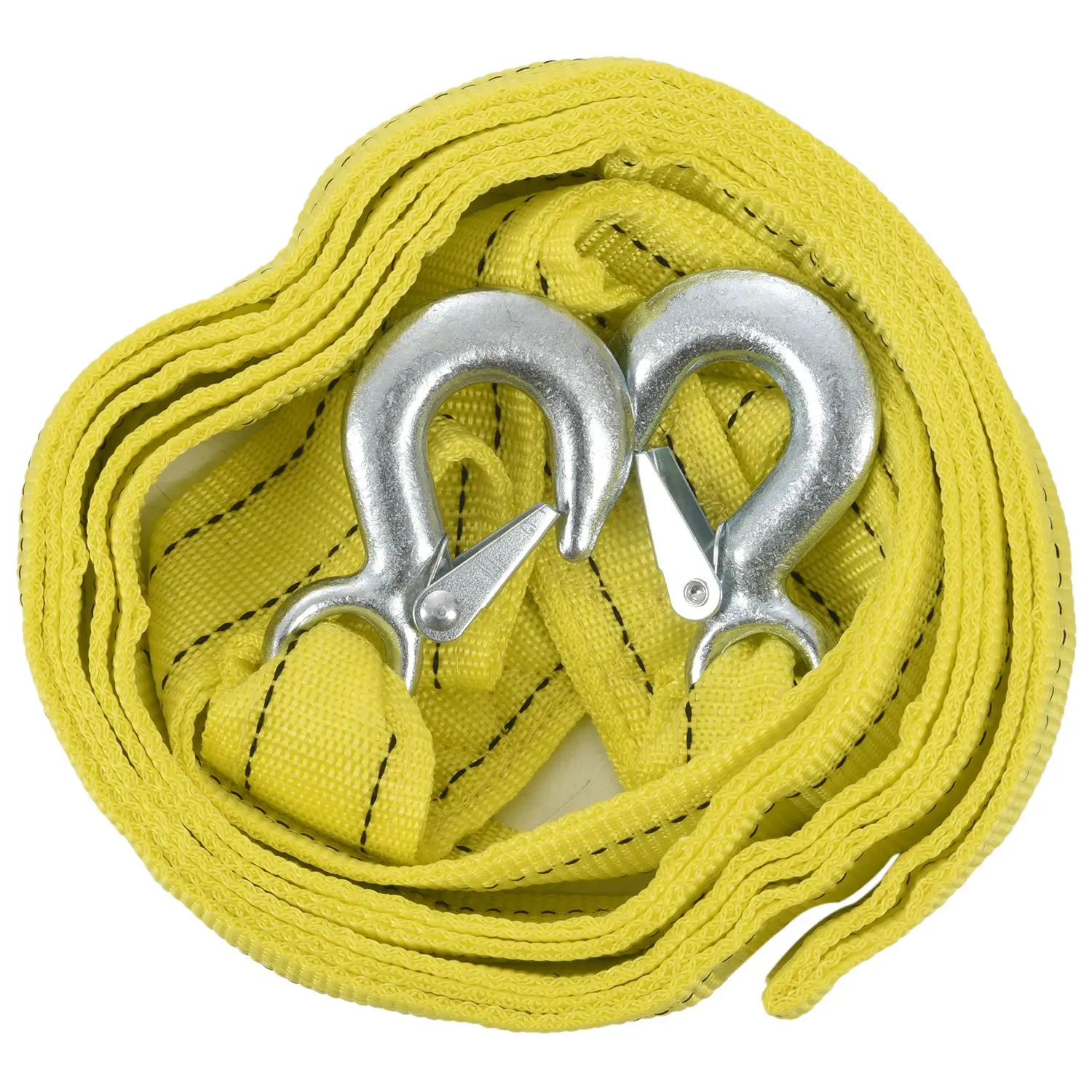 سيارة 4.5 m النايلون 5 طن سحب مقطورة حزام الأصفر