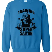 Толстовка мужская Супер Saiyan 2017 зимние толстовки Dragon Ball модные
