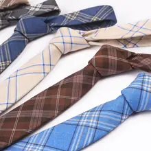 Новинка года, галстук для костюма для мальчиков и девочек, новая японская клетчатая форма, галстук, японский студенческий галстук, модная индивидуальность