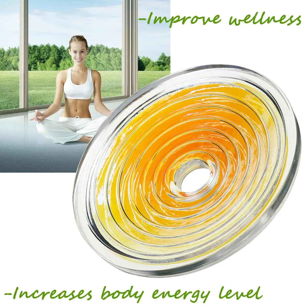 

BIO DISC 4 Alpha spin ring Scalar Energy Adisc Energizes Water Quantum Scalar Harmonize Power Energy high negativ