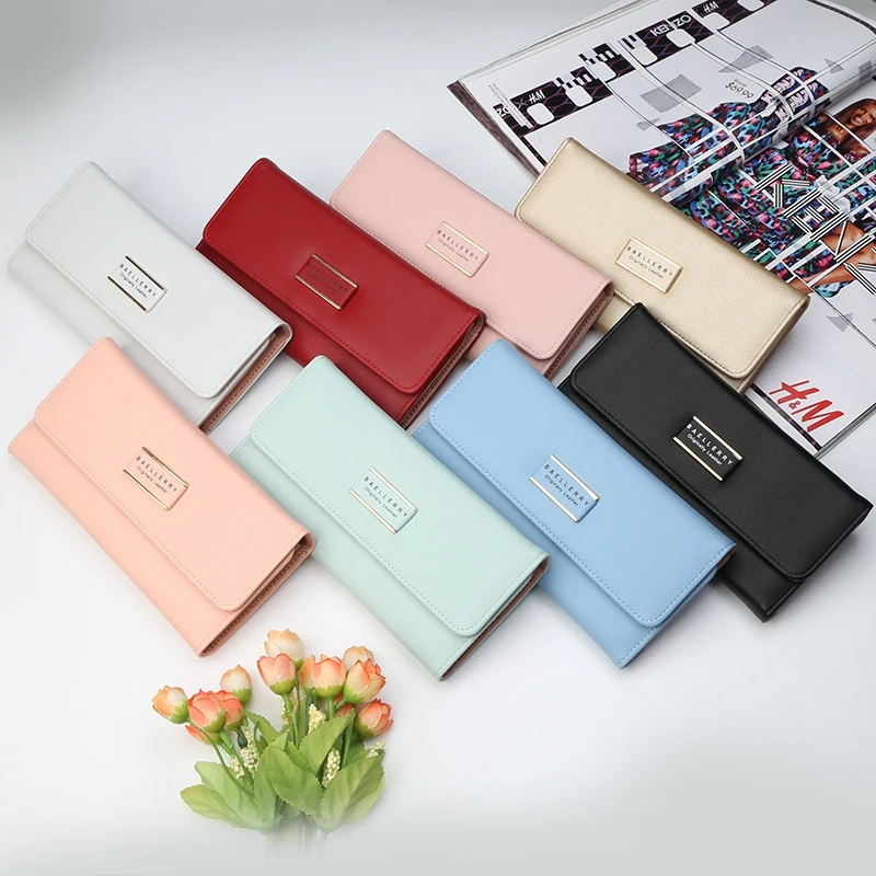 

Women's Wallet Korean Fashion Multi-Function Clutch Bag Large Capacity Multi-Card Long Wallet