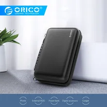 ORICO HDD коробка для хранения EVA водонепроницаемый кабель аксессуары защитный чехол для хранения большая емкость коробка чехол Портативный чехол