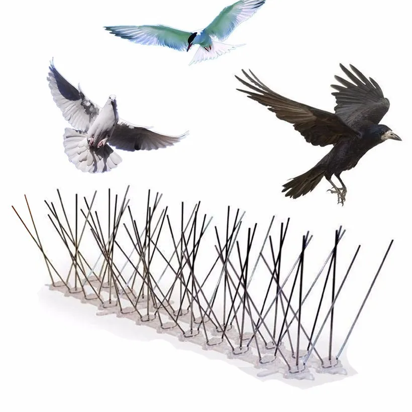 

0.5M-7.5M Plastic Bird and Pigeon Spikes Anti Bird Anti Pigeon Spike for Get Rid of Pigeons and Scare Birds Pest Control