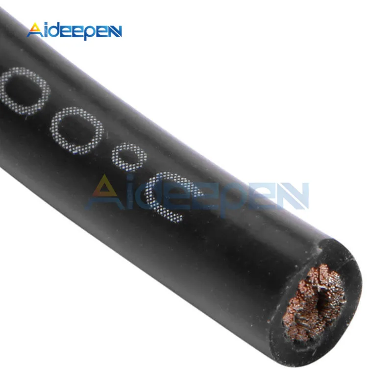 1 пара гибкие силиконовые провода 12 AWG 6 5 футов 2 м 50 а|Электрические провода| |