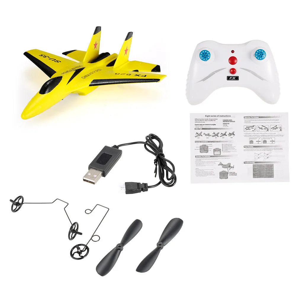 FX-820 RC Самолеты 2 4G дистанционное управление Управление EPP Micro Крытый самолета RTF