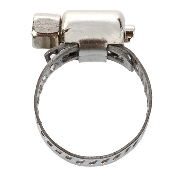 

BMBY-10 Pcs Stainless Steel 13mm to 19mm Hose Pipe Clamps Clips Fastener