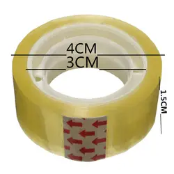 4 шт. ширина 15 силиконовый пирсинг для носа упаковочные ленты уплотнения липкие рулоны ленты для домашнего офиса промышленности