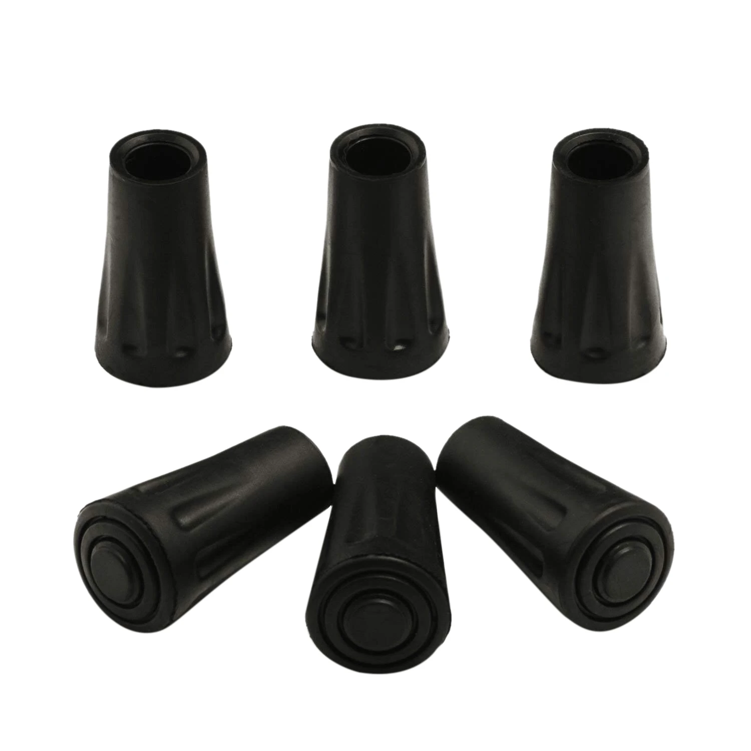 LGFM Extra Hiking Pole Replacement Tips Pack of 6 Fits All Standard