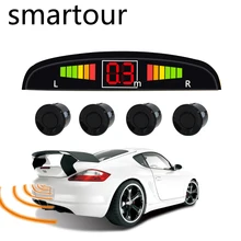 Smartour Viecar 4 Sensori Buzzer 22 millimetri Kit Sensore di Parcheggio Reverse Backup Radar Alert Audio Indicatore Sonda Sistema di 12 V