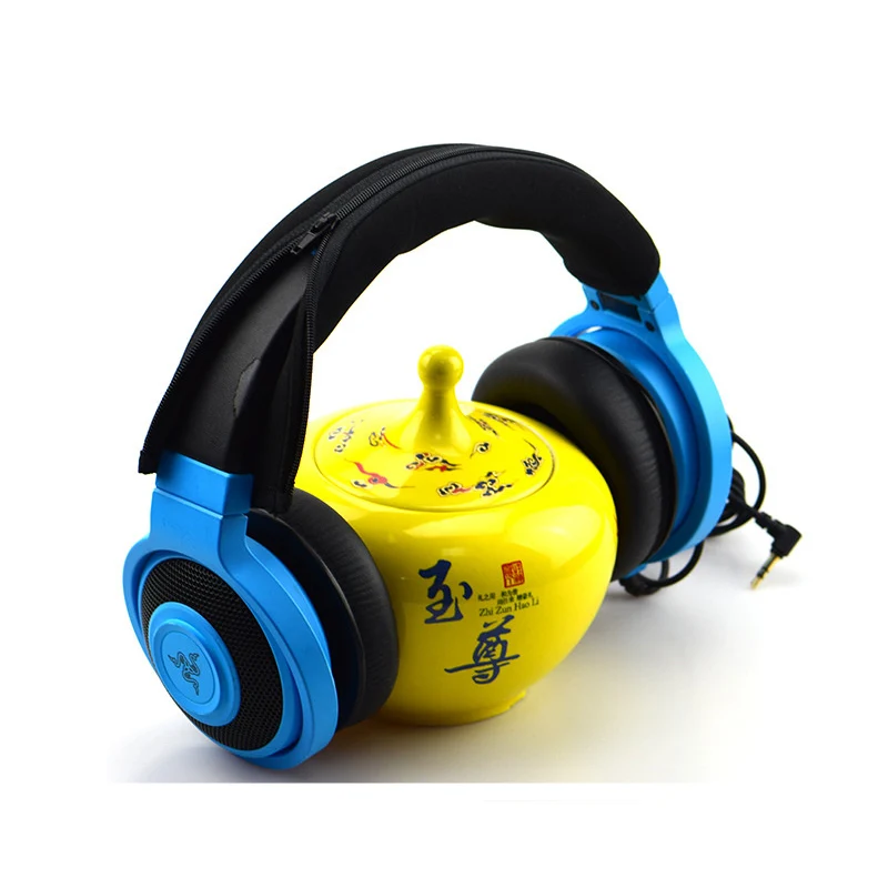 Защитный чехол повязка CLAITE для наушников Razer Electra гибкий на молнии Мягкая