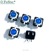 Interrupteur à bouton-poussoir Tactile momentané, 5 couleurs, 12x12x7.3mm, lumière bleue, DC12V 50mA 12x12x7.3mm ► Photo 2/6