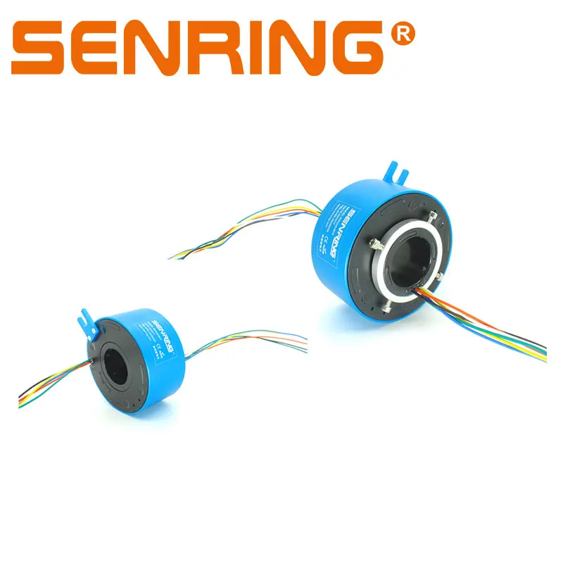 

Electrical Slip Ring Industrial Usage 6 Signal Wires/2A 5A of Through Bore 38.1mm Slip Ring