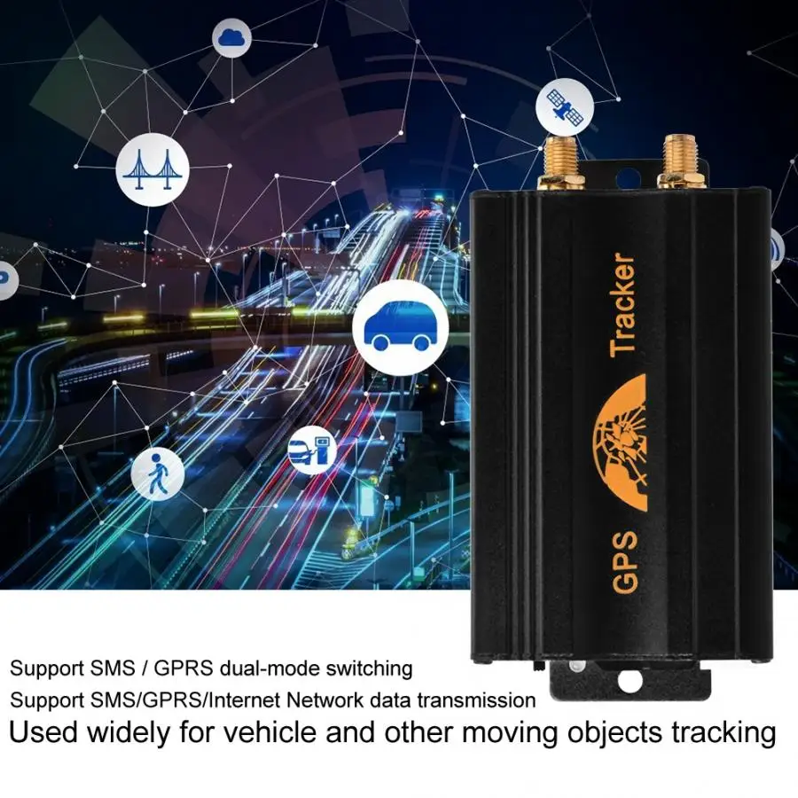 

12V GPS SMS/GPRS Vehicle Tracker Locator Car GPS Tracking Device 2019 New