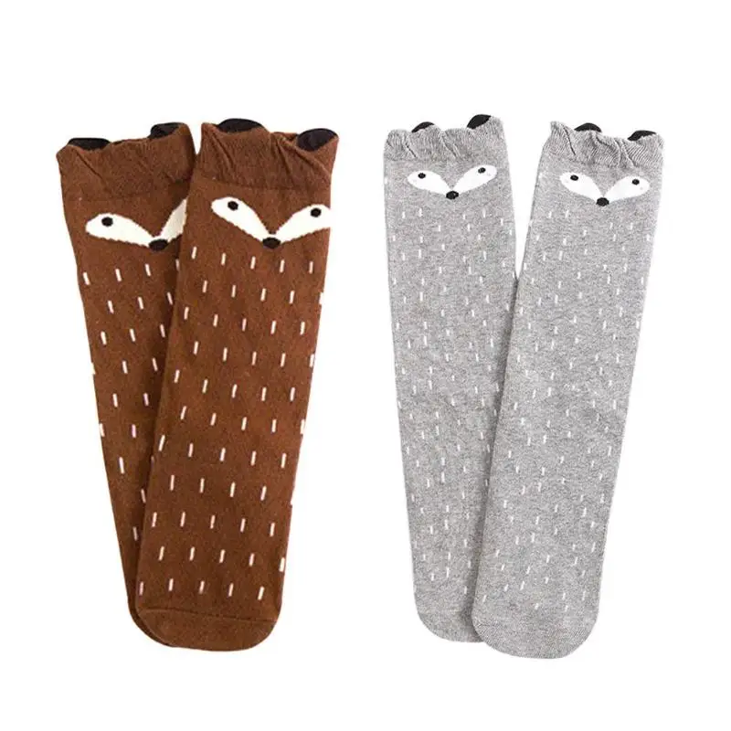 

Cute Kids Boys Girls 3D Cartoon Print Socks Children Cotton Anti-slip Socks