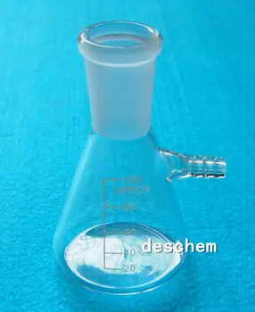 

100ml,24/40,Glass Filtering Flask,Lab Filtration Vessel,Lab Chemistry Glassware