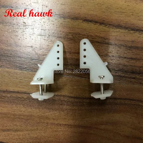 10 Setslot With Screws Pin Horns 18x26 4hole L18xW13xH26 RC Airplanes Parts Electric Planes For Aeromodelling RC parts title=