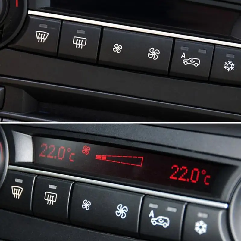 Обогреватель климат кондиционер управление Кнопка Крышка для BMW X5 E70 X6 E71