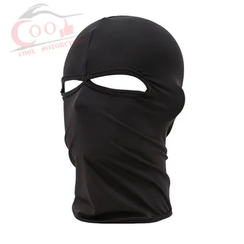

Motorcycle Mask Windproof Sun-protection Dust Protection Black Unisex Outdoor Breathable Full Face Mask Ear Neck Protection