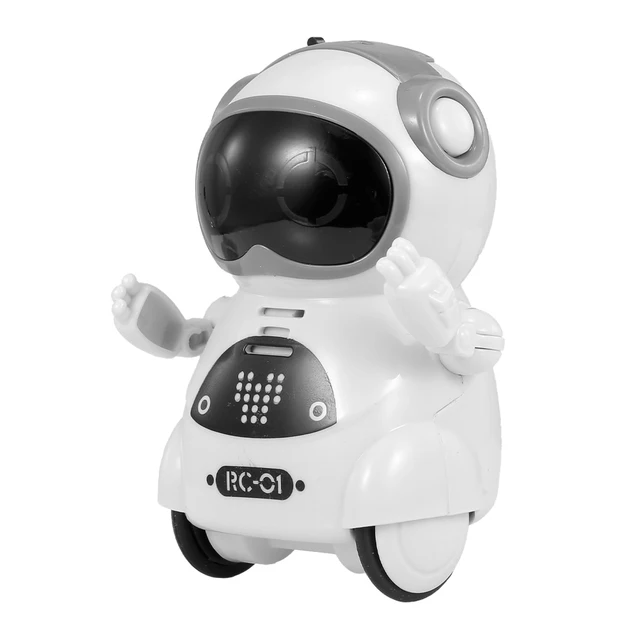 GOOLSKY 939A Pocket Robot Toys Talking Interactive Dialogue Voice Recognition Record Singing Dancing Mini RC Robot Toys Gift 4
