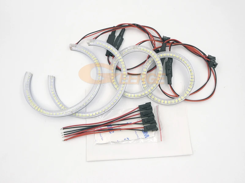  For Toyota Rav4 2006 2007 2008 projector headlight Excellent Ultra bright smd led Angel Eyes kit DR - 32975097821