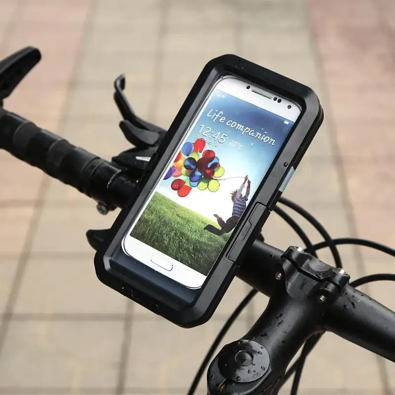  ABS Wasserdichte Bike Motorrad Handy Halterung GPS Halterung für Samsung Handy S3 S4 S5 S6